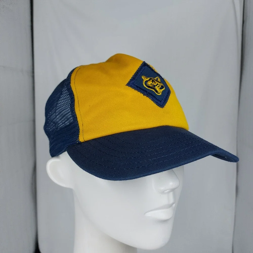 Vintage Cub Scout Cap Snapback Hat Size Medium/Large 7-7 1/2‎